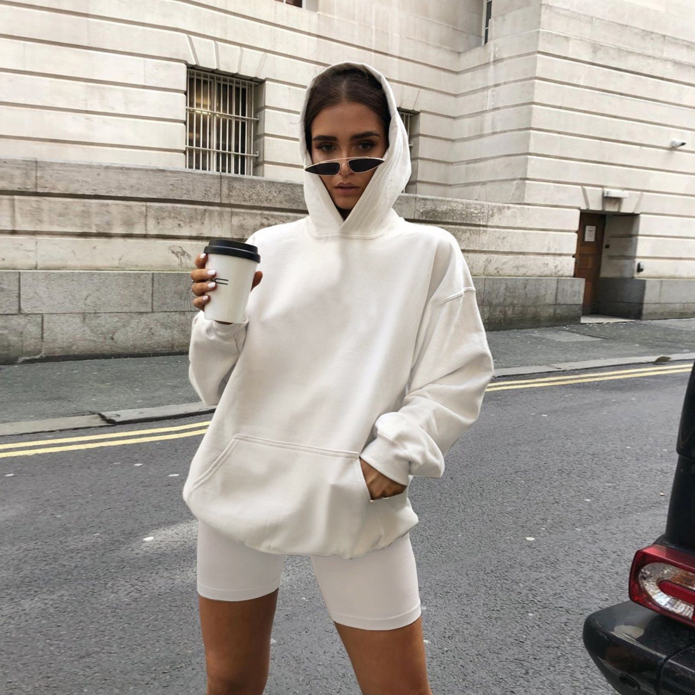 CHRISSY HOODED SPORTY TWO-PIECE