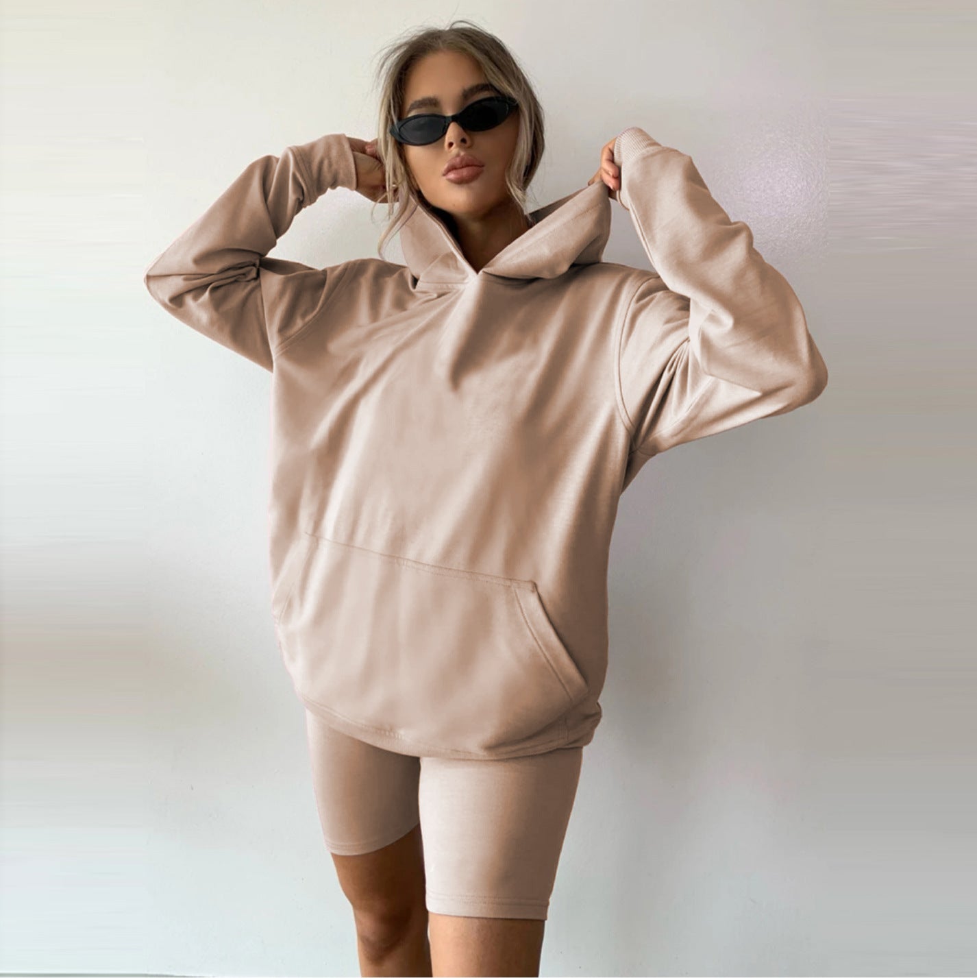 CHRISSY HOODED SPORTY TWO-PIECE