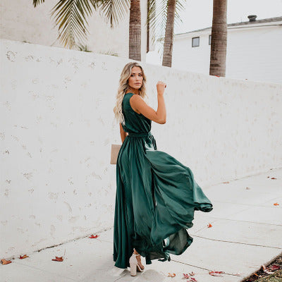 SANTORINI NIGHTS BOHO MAXI DRESS